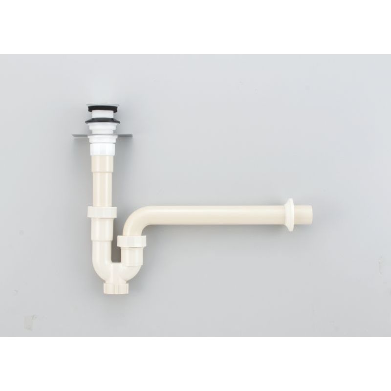 VR207PLP-R 壁排水Pトラップ 樹脂製･固定プレート付