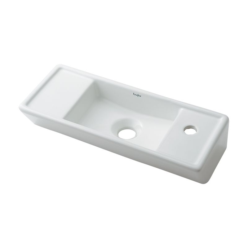カクダイ 493-064 角型手洗器 Rホール