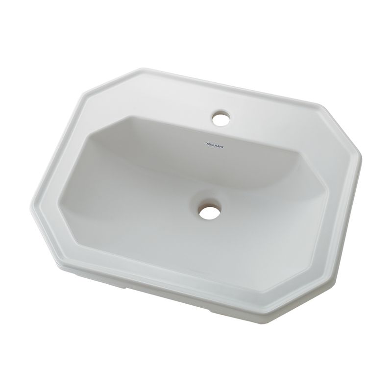 カクダイ #DU-0476580000 角型洗面器 1ホール