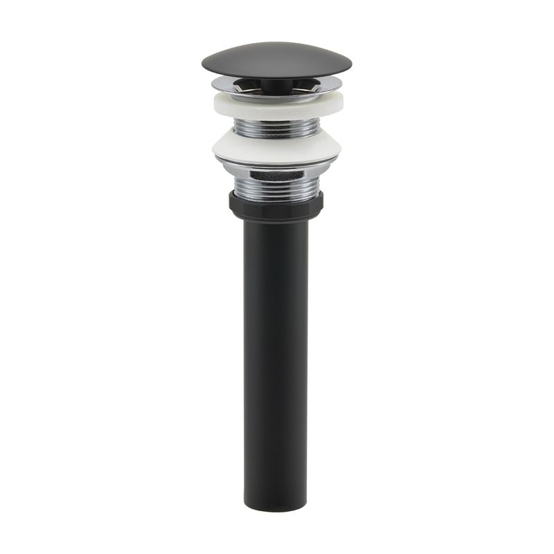 カクダイ 432-430-32 排水金具ユニット(化粧キャップつき) ブラック