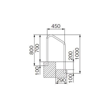 ミヤコ MBH1 プール用タラップ