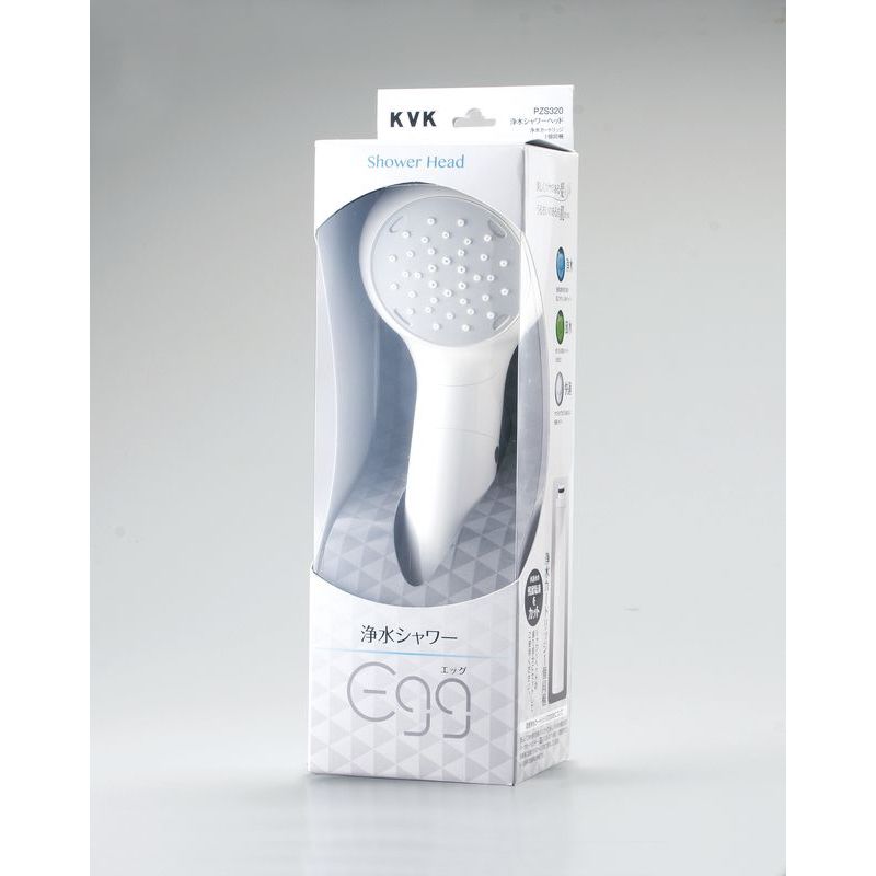 PZS320 浄水シャワーヘッドegg(エッグ)