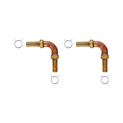カクダイ 416-423 ペアホース用エルボ 10A
