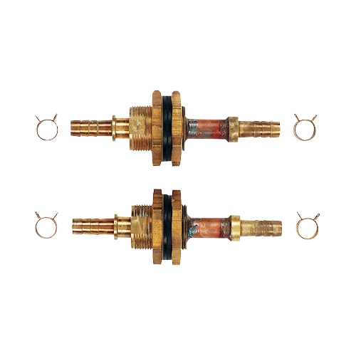 カクダイ 416-450 ユニットバス貫通金具(ペア耐熱管用) 10A