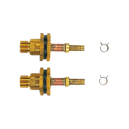 カクダイ 416-452 ユニットバス貫通金具(ペア耐熱管用) 10A