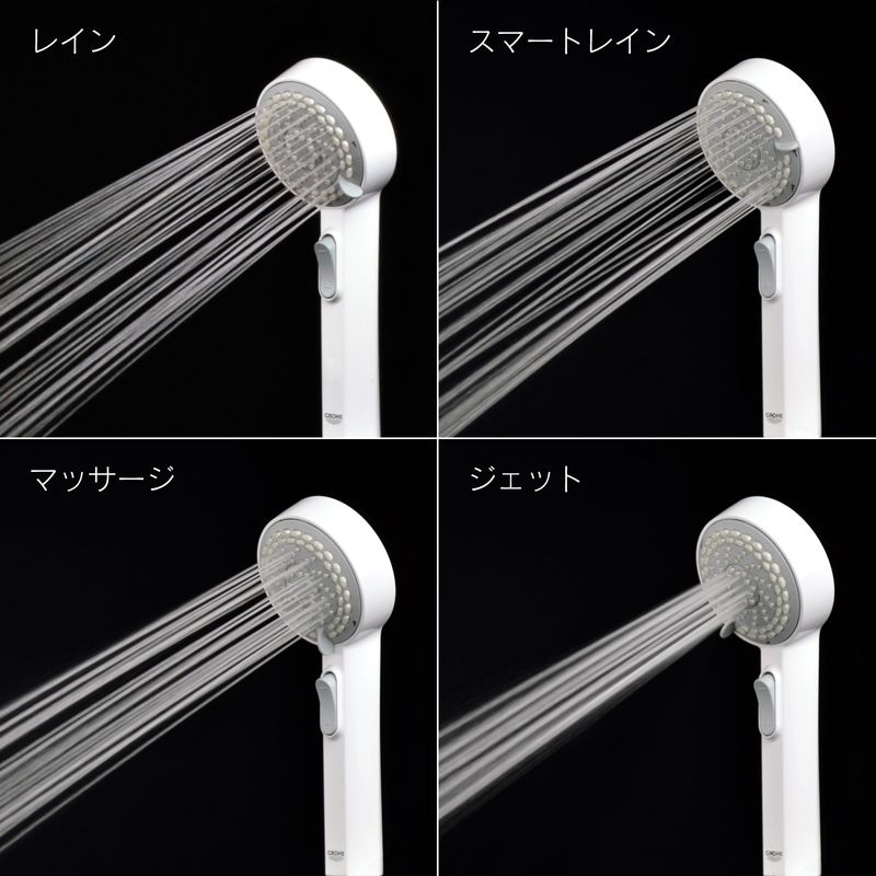 GAONA GA-FH008 グローエ4WAYシャワーホースセット