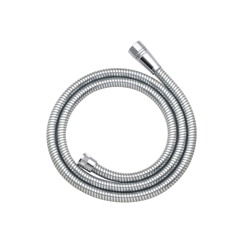 GAONA GA-FF028 スムーズアダプター付シャワーホース1.6m(メタル調)