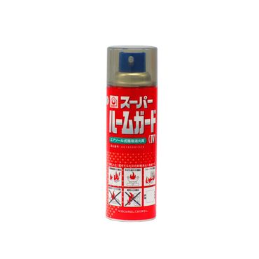 日本ドライケミカル スーパールームガード(?) エアゾール式簡易消火具