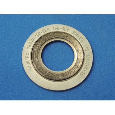 TOMBO-1834R-GR-EES-10K 内外輪付 (SUS304/炭素鋼) グラシールボルテックスガスケット