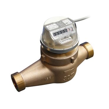 FPHDY パルス発信式温水メーター 金具付