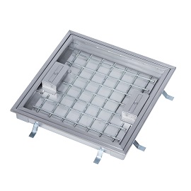 ホーコス TS-12ML SUS フロアハッチ モルタル用 ロック式 T-2耐荷重