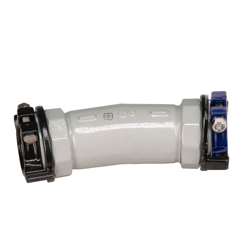 SKX-11L 11-1/4°エルボ 水配管用鋼管x塩ビ管