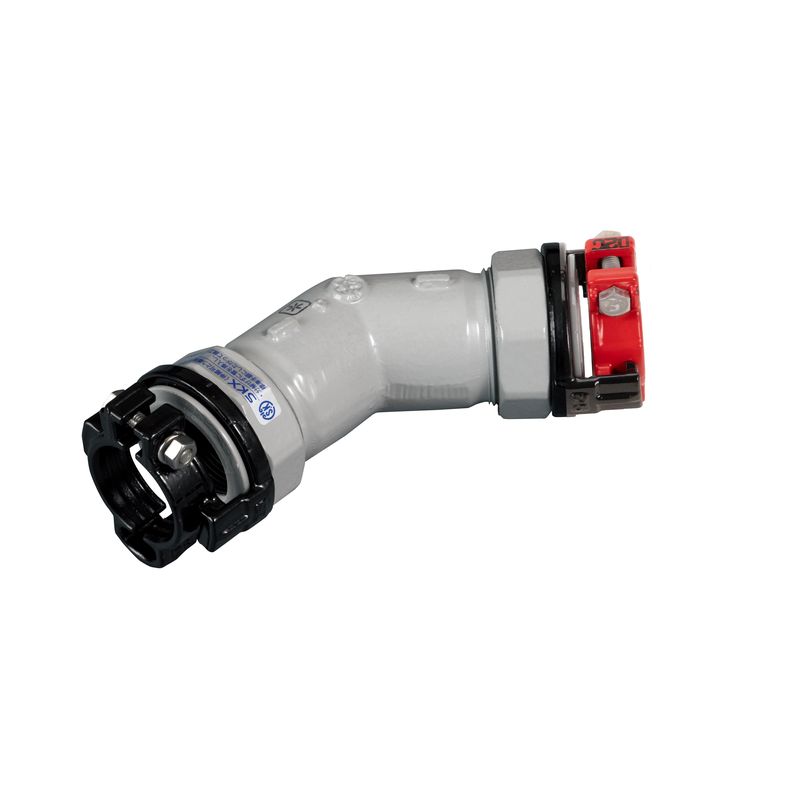 SKX-45 45°エルボ 水配管用鋼管x内外面被覆鋼管