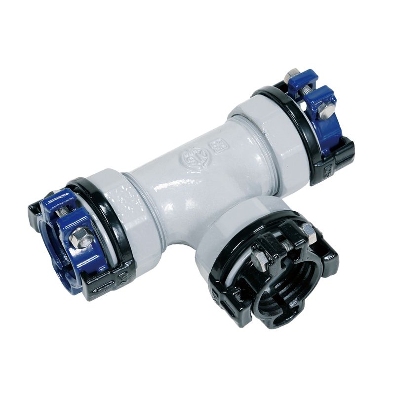 SKX-NT ナット付チーズ 塩ビ管x水配管用鋼管