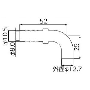 ミヤコ MRHL 樹脂・銅管用同径エルボセット - 画像2