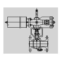 桑名金属 CKS-BU150F1B SCS13 H単作動自動ボール弁 (F型150lb･フルボア)