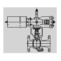 桑名金属工業 CKS-BU20F1B SCS13 H単作動自動ボール弁 (F型20K･フルボア)