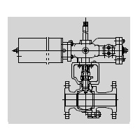 桑名金属工業 CKS-BU20F1BM SCS14 H単作動自動ボール弁 (F型20K･フルボア)