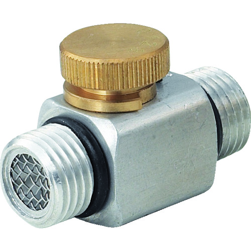 TRUSCO TAR2N 空気流量調節器 G1/4XG1/4 オネジ
