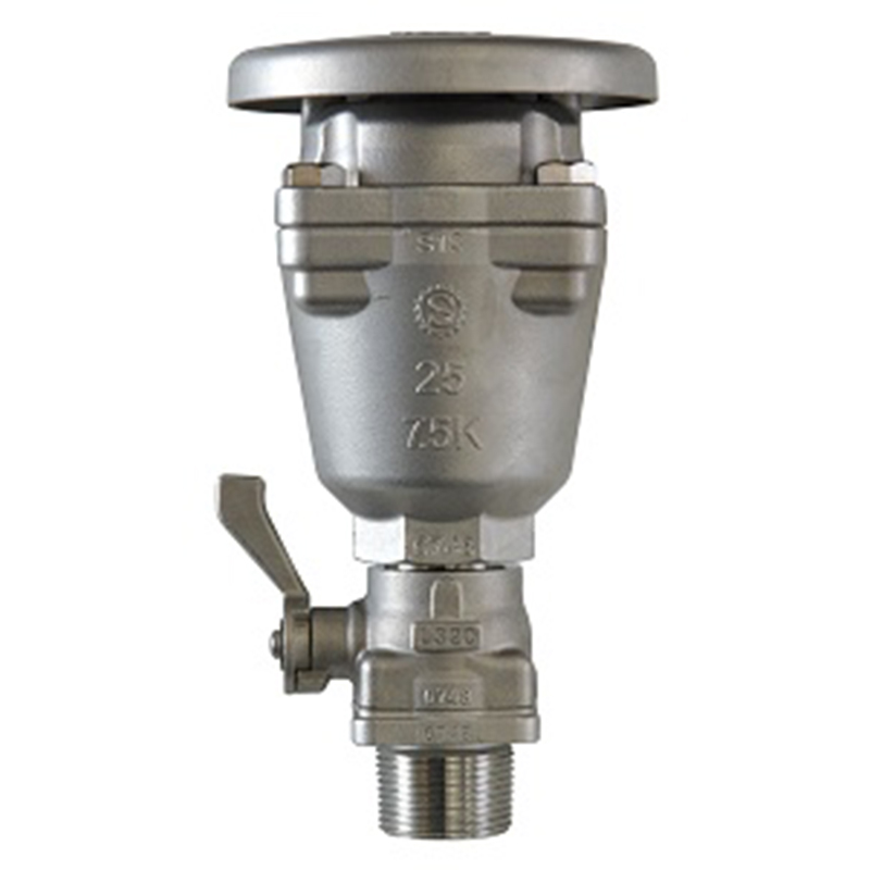 清水工業 SAR7.5S 7.5K凍結破損防止RS-3形急速空気弁ねじ込み形SUS製