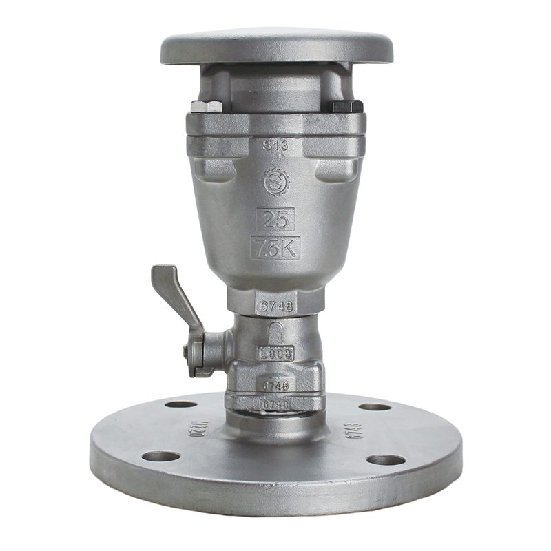 清水工業 SAR10F 10K凍結破損防止RS-3形急速空気弁 フランジ形(ステンレス製)