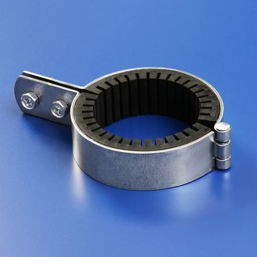 HSB-B10蝶番式防振立バンド 10tゴム ユニクロ