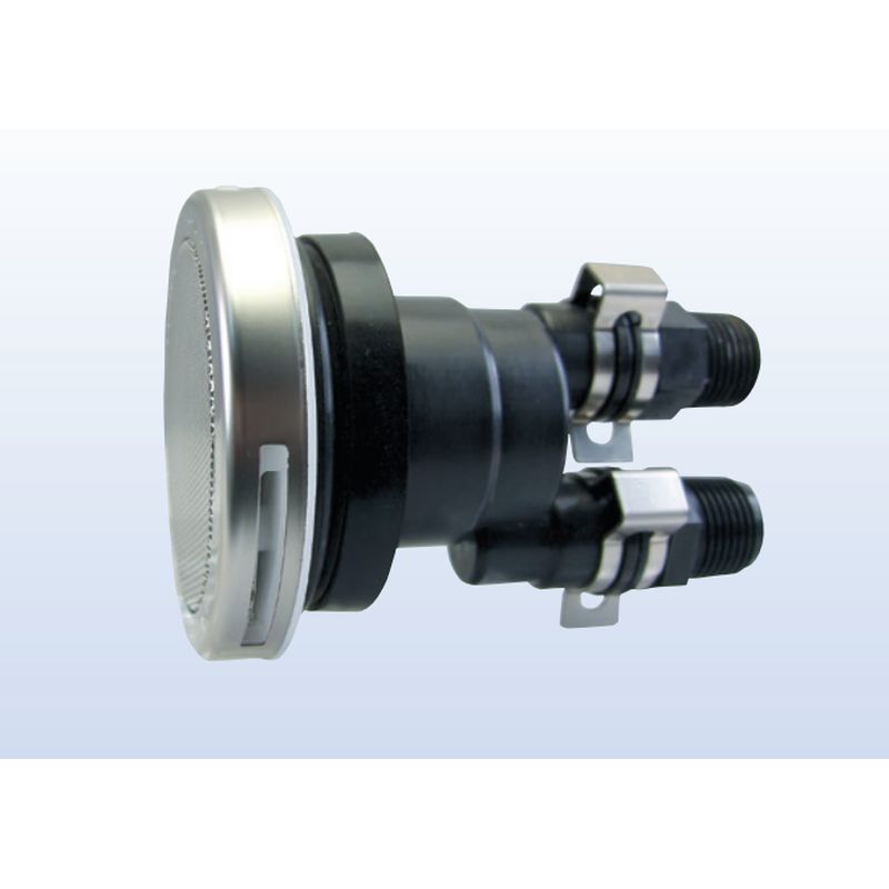 YS-30 薄型無極性一口循環金具 1/2Gネジ付 直型