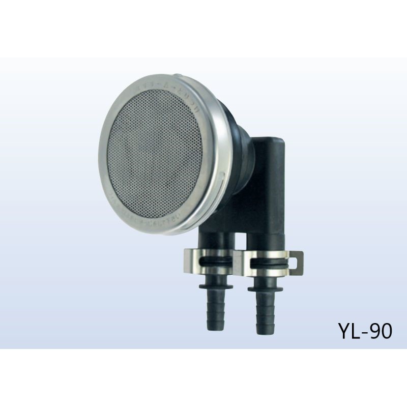 YL-90 薄型無極性一口循環金具 樹脂管10Φ用 L型