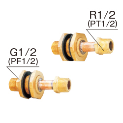 UB6 1/2オスネジX1/2オスネジ(S)