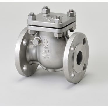 桑名金属工業 U150FCS SCS13スイング逆止弁【150･フランジ】