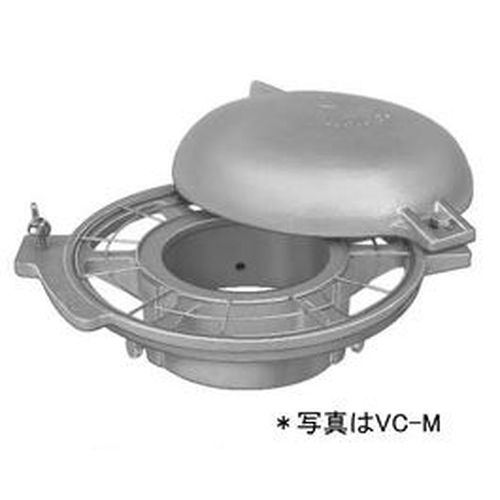 長谷川 VC-MN 通気口金具(防虫網付･鋳鉄製･露出型･差込式･開閉式カバー