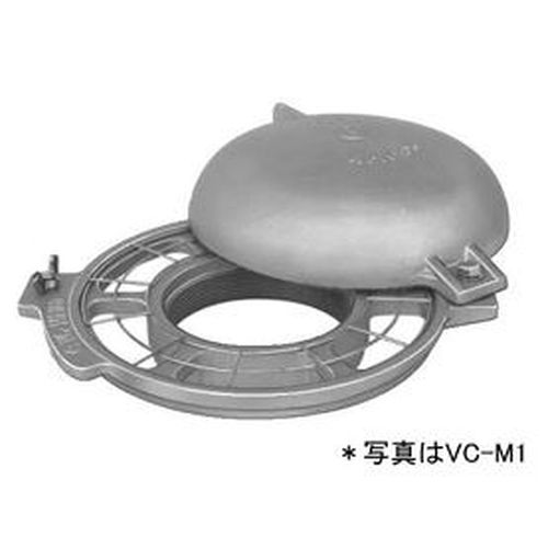 長谷川 VC-M1N 通気口金具【防虫網付･鋳鉄製･露出･ネジ込式開閉式カバー