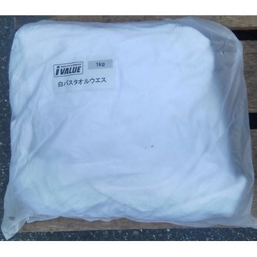 IVL-ウエス 白バスタオルウエス 1kg