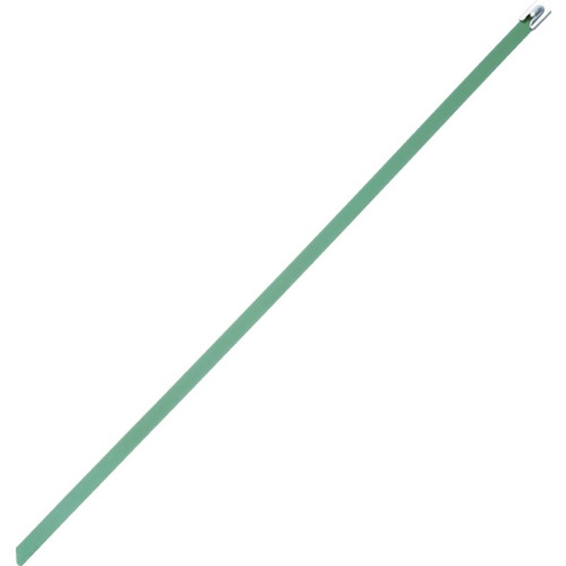 パンドウィット MLTFC4H-LP316GR フルコーティングステンスチールバンド 緑 50本入