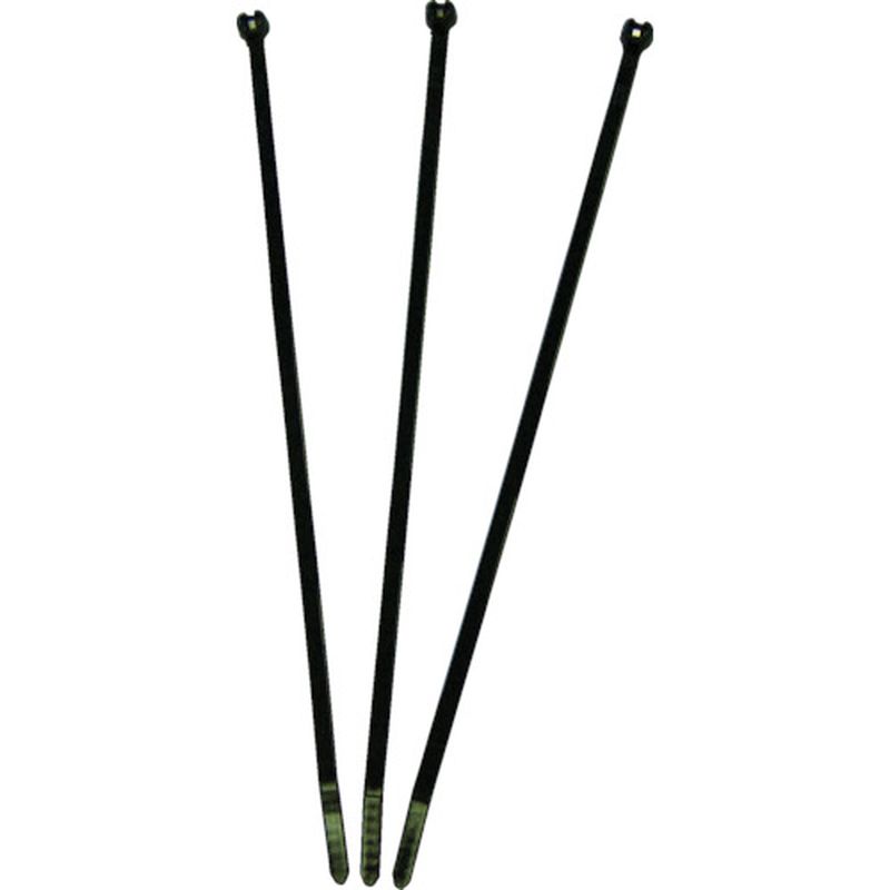パンドウィット BT4LH-LJ0 ステンレス爪ロック式ナイロン結束バンド 耐候性黒 50本入
