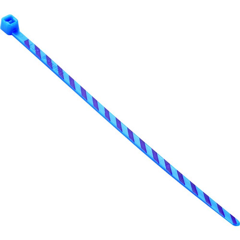 パンドウィット PLT1M-L6-7 ストライプナイロン結束バンド 青/紫 50本入