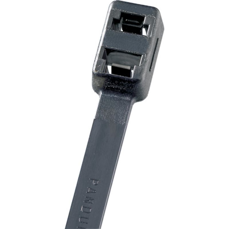 パンドウィット PLB3S-M30 ダブルループ結束バンド 耐熱性黒 1000本入