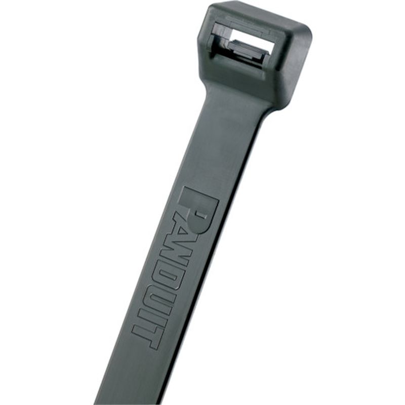 パンドウィット PLT3EH-NB-C0 ナイロン結束バンド耐候性黒 ノンバックルタイプ 100本入