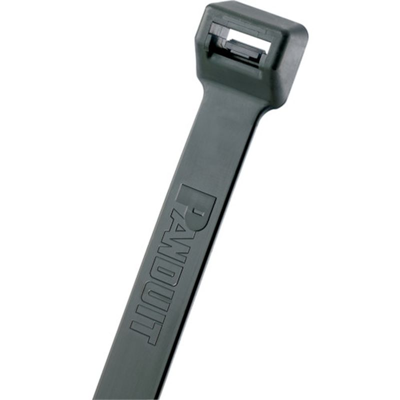 パンドウィット PLT5EH-NB-C0 ナイロン結束バンド耐候性黒 ノンバックルタイプ 100本入