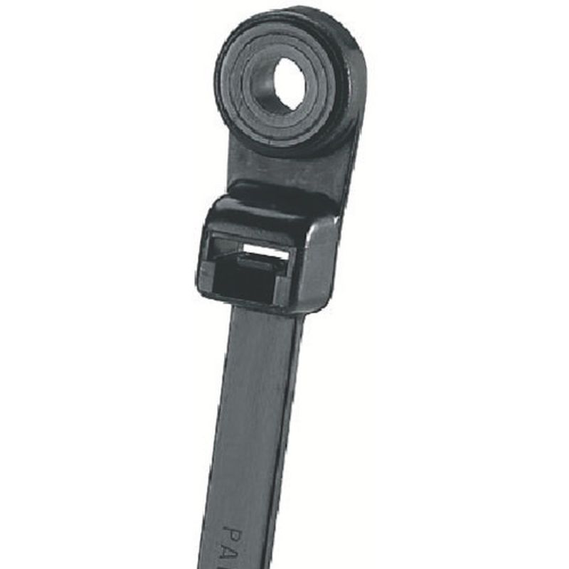 パンドウィット PLC2S-S10-M0 ネジ止めナイロン結束バンド耐候性黒 1000本入