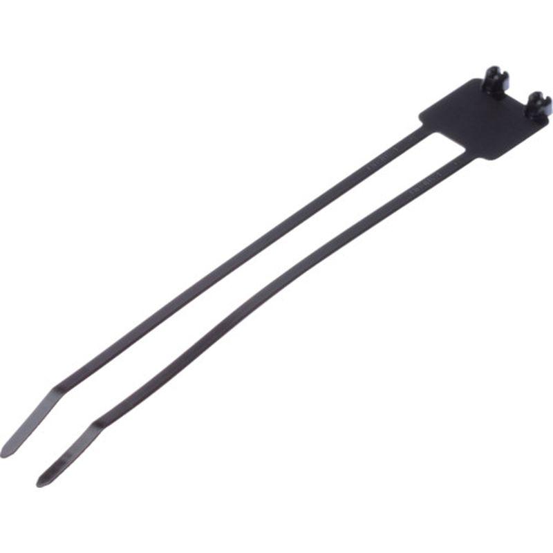 パンドウィット B3M2S-TL0 旗型タイプ ステンレス爪ロック式結束バンド 黒
