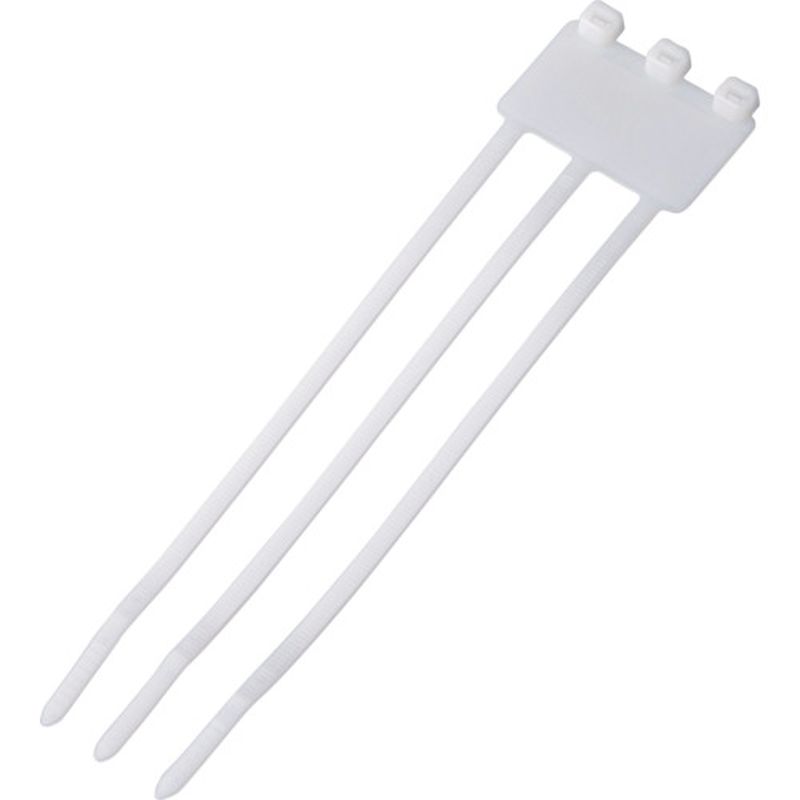 パンドウィット PL3M2S-L 旗型タイプナイロン結束バンド ナチュラル 50本入