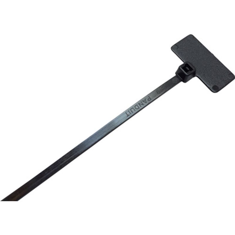 パンドウィット PLF1M-M0 旗型タイプナイロン結束バンド 耐候性黒 1000本入