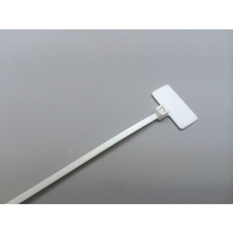パンドウィット PLF1M-M10 旗型タイプナイロン結束バンド 白 1000本入