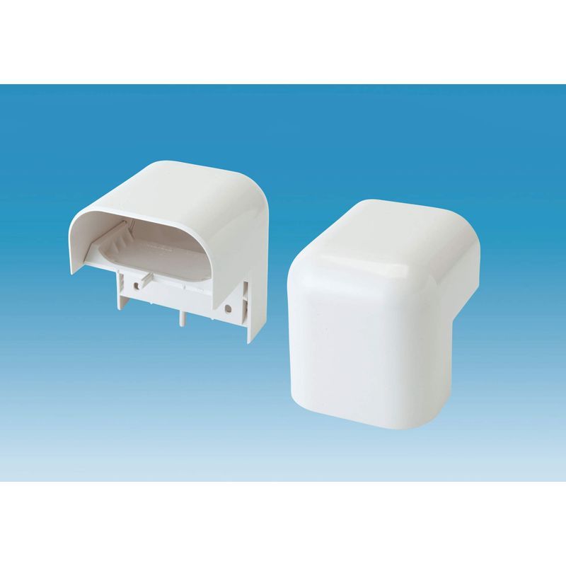 因幡電機産業 TJCO-20 JDリフォームダクトツインタイプ 立面アウトコーナー90°