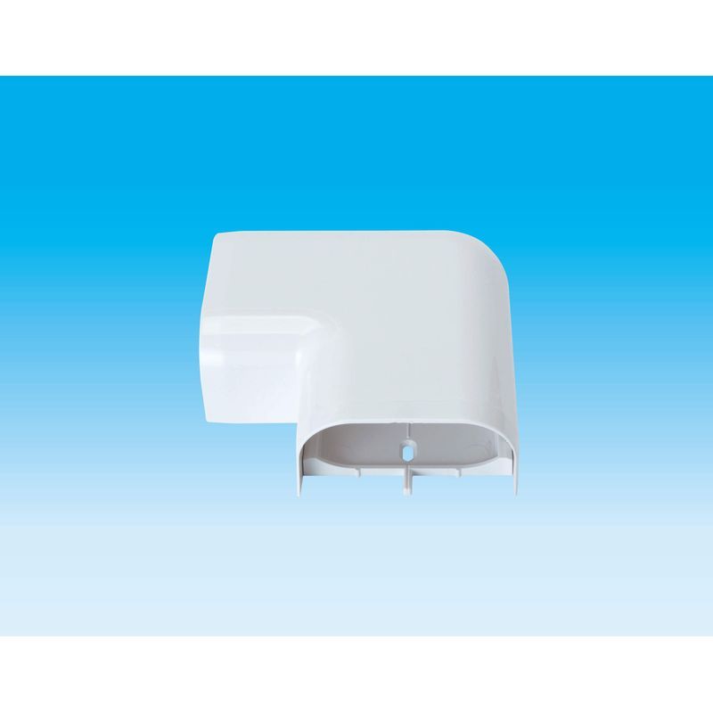 因幡電機産業 TJK-20 JDリフォームダクトツインタイプ 平面エルボカバー90°