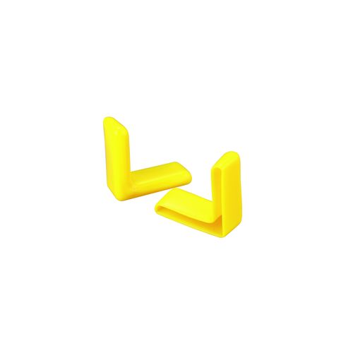HLYEL□X□-B 保護キャップ Lアングル(R付)用 黄