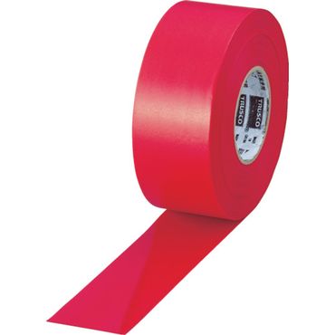 トラスコ TMT30R 目印テープ 30mmX50m レッド