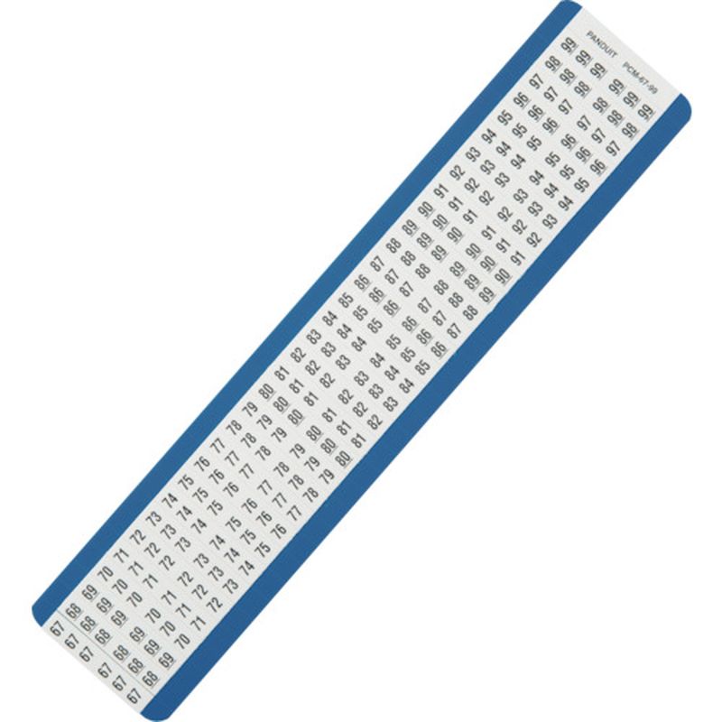 パンドウィット PCM-67-99 ワイヤーマーカー 25枚入
