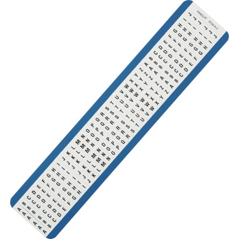 パンドウィット PCM-A-Z ワイヤーマーカー 25枚入（Panduit PCM-A-Z 线缆标识牌 25片装）